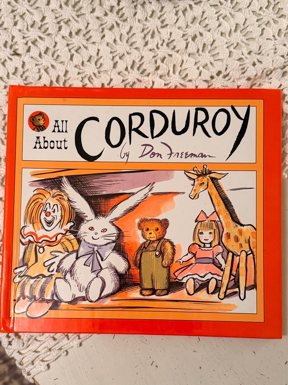 Vintage 1998 All About Corduroy Don Freeman Hardcover Children’s Book